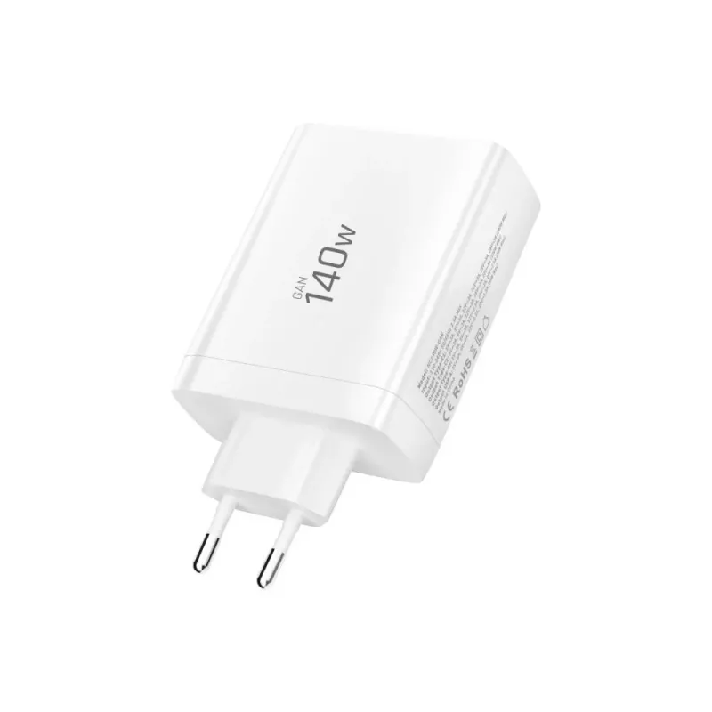 TECH-PROTECT NC140W-GAN 4-poorts netwerkoplader PD 140W / QC3.0 wit