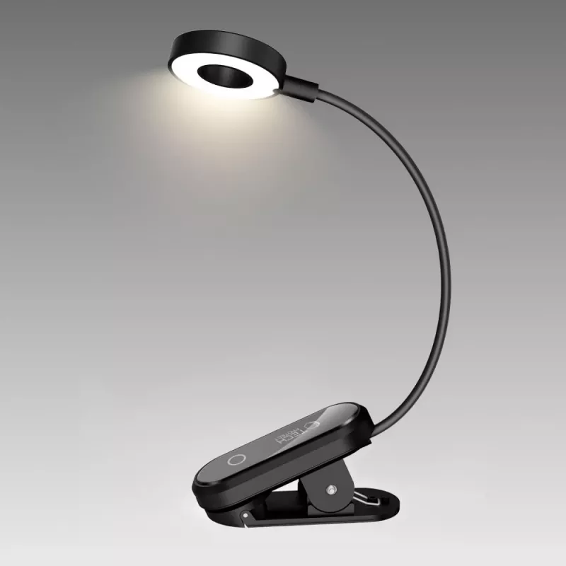 TECH-PROTECT LL100 clip-leeslamp zwart