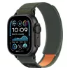 TECH-PROTECT NYLON ELITE APPLE WATCH 8 / 9 / 10 / 11 / SE / ULTRA (44 / 45 / 46 / 49 MM) groen/oranje