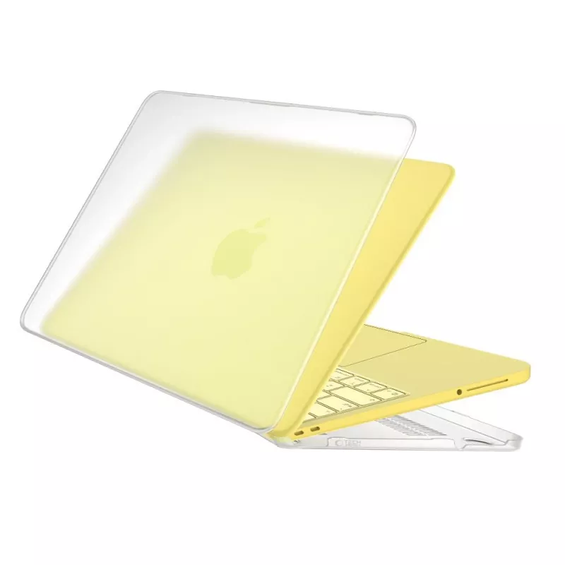 Tech-Protect Smartshell MacBook Neo 13 2026 Matte Clear harde schaalhoes