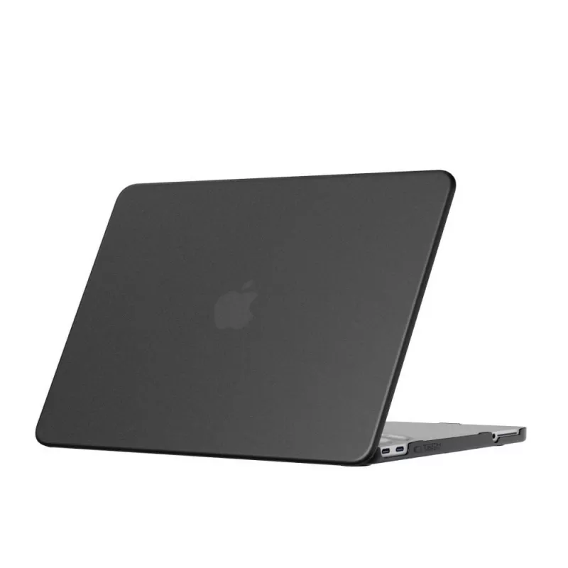 Tech-Protect Smartshell MacBook Neo 13 2026 mat zwart harde schaalhoes