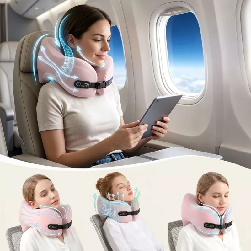 TECH-PROTECT COMFORTREST REISNEKKUSSEN ROZE