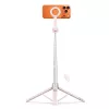 TECH-PROTECT L10S MagSafe Bluetooth selfiestick statief roze/grijs