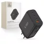 TECH-PROTECT NC200W-GAN 4-poorts netwerkoplader PD 200W / QC3.0 zwart