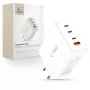 TECH-PROTECT NC200W-GAN 4-poorts netwerkoplader PD 200W / QC3.0 wit