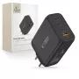 TECH-PROTECT NC240W-GAN 4-poorts netwerkoplader PD 240W / QC3.0 zwart