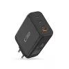 TECH-PROTECT NC240W-GAN 4-poorts netwerkoplader PD 240W / QC3.0 zwart