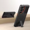 TECH-PROTECT Kevlar Aura MagSafe Case voor Samsung Galaxy S26, zwart/oranje