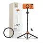 Tech-Protect L10S MagSafe Bluetooth-selfiestick met statief, oranje/zwart