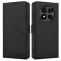 Tech-Protect Wallet Case voor Xiaomi Poco M8 Pro / Redmi Note 15 Pro+ Plus 5G, mat zwart