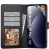 Tech-Protect Wallet Case voor Xiaomi Poco M8 Pro / Redmi Note 15 Pro+ Plus 5G, mat zwart