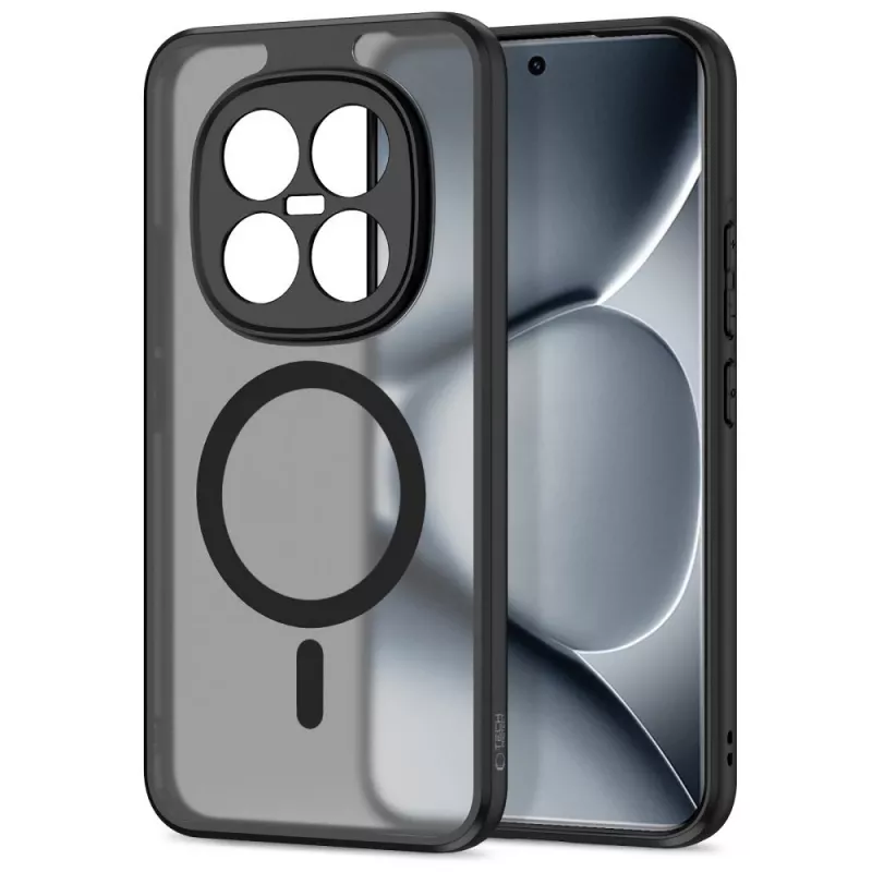 Tech-Protect Magmat Magsafe Xiaomi Poco M8 Pro / Redmi Note 15 Pro+ Plus 5G mat zwart