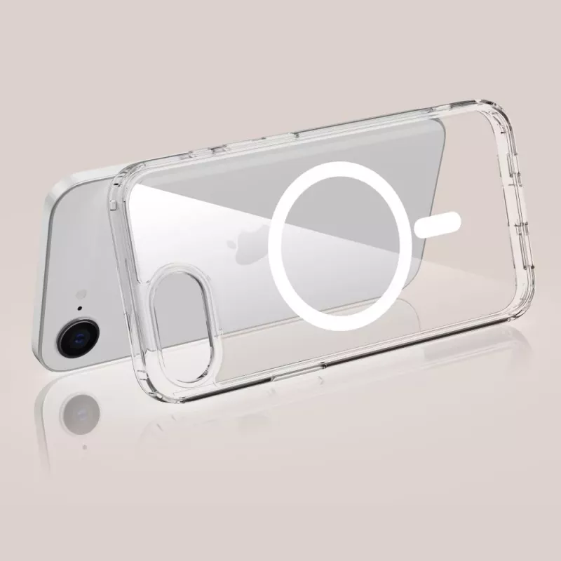 Tech-Protect Flexair Hybrid MagSafe Case voor Apple iPhone 16E/17E, transparant