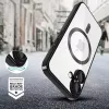 Tech-Protect MagFlex MagSafe iPhone 16E glanzend zwart