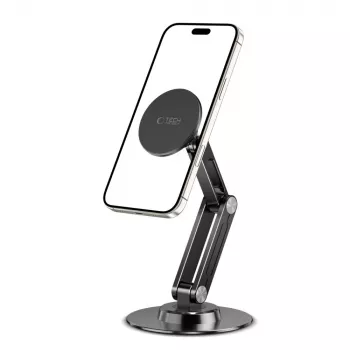 Tech-Protect DPT100 Universele magnetische MagSafe telefoonstandaard voor bureau, Zwart