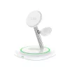Tech-Protect QI15W-A46 3IN1 MagSafe draadloos oplaadstation wit