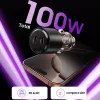 TECH-PROTECT CC03 2-poorts autolader PD 100W zwart