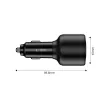 TECH-PROTECT CC04 3-poorts autolader PD 175W zwart