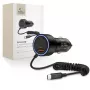 TECH-PROTECT CC05 2-poorts autolader PD 60W + kabel zwart