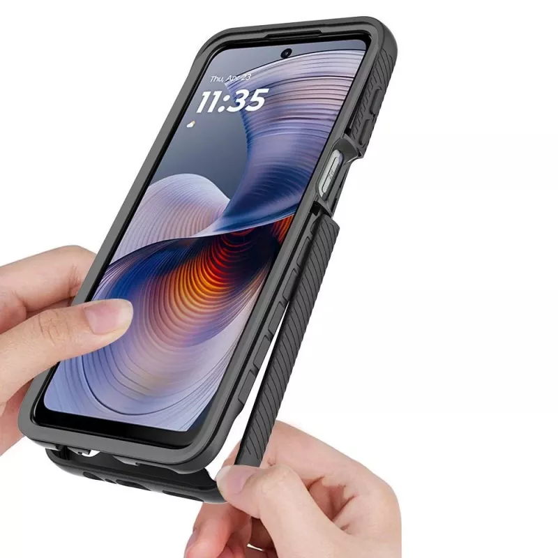 Tech-Protect Defense Motorola Moto G15 / G15 Power / G05 / E15 zwart