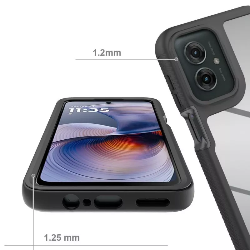 Tech-Protect Defense Motorola Moto G15 / G15 Power / G05 / E15 zwart