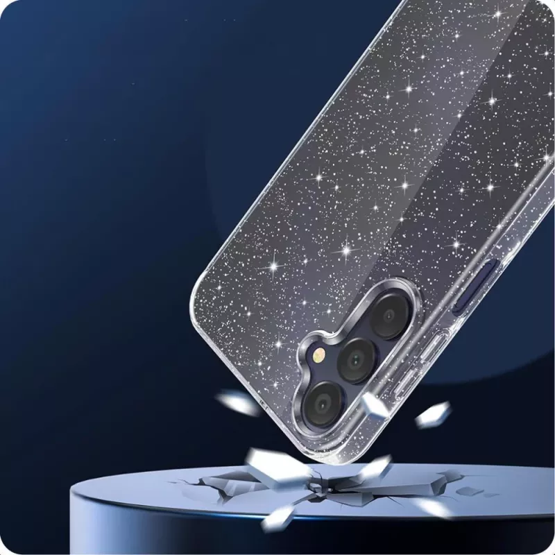 Tech-Protect Flexair Galaxy A56 5G glitter achterkant hoesje