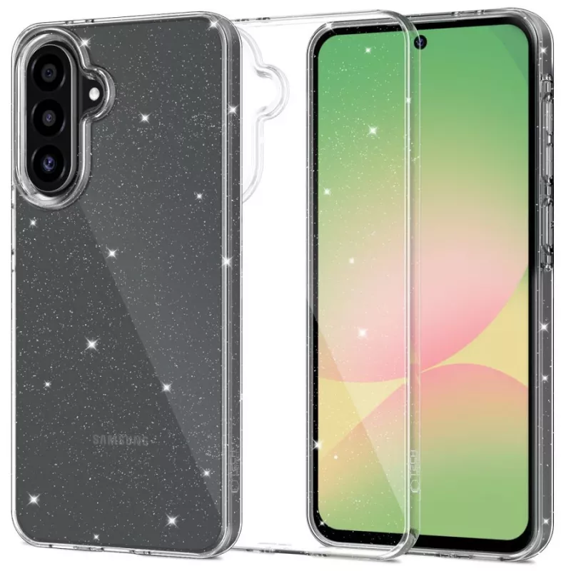 Tech-Protect Flexair Galaxy A56 5G glitter achterkant hoesje