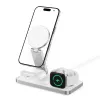 TECH-PROTECT QI15W-A47 3-in-1 magnetische MagSafe draadloze oplader wit