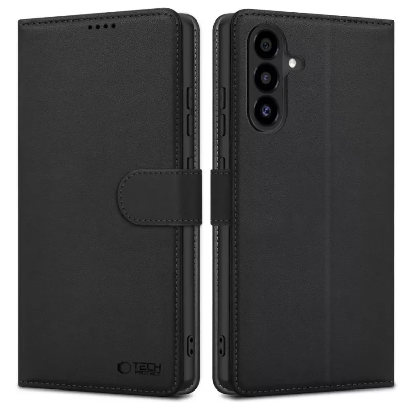 Tech-Protect wallet hoesje voor Samsung Galaxy A26 5G zwart