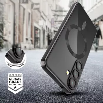 Tech-Protect Magflex MagSafe hoesje voor Samsung Galaxy A26 5G shiny zwart