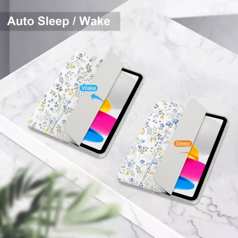 Tech-Protect SC Pen Hoes voor iPad 10.9 (10th Gen, 2022) / iPad 11 (2025), Bloemen