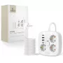 TECH-PROTECT PCS3X4 stekkerdoos 2 USB & 2 Type-C & 3 stopcontacten 200cm wit