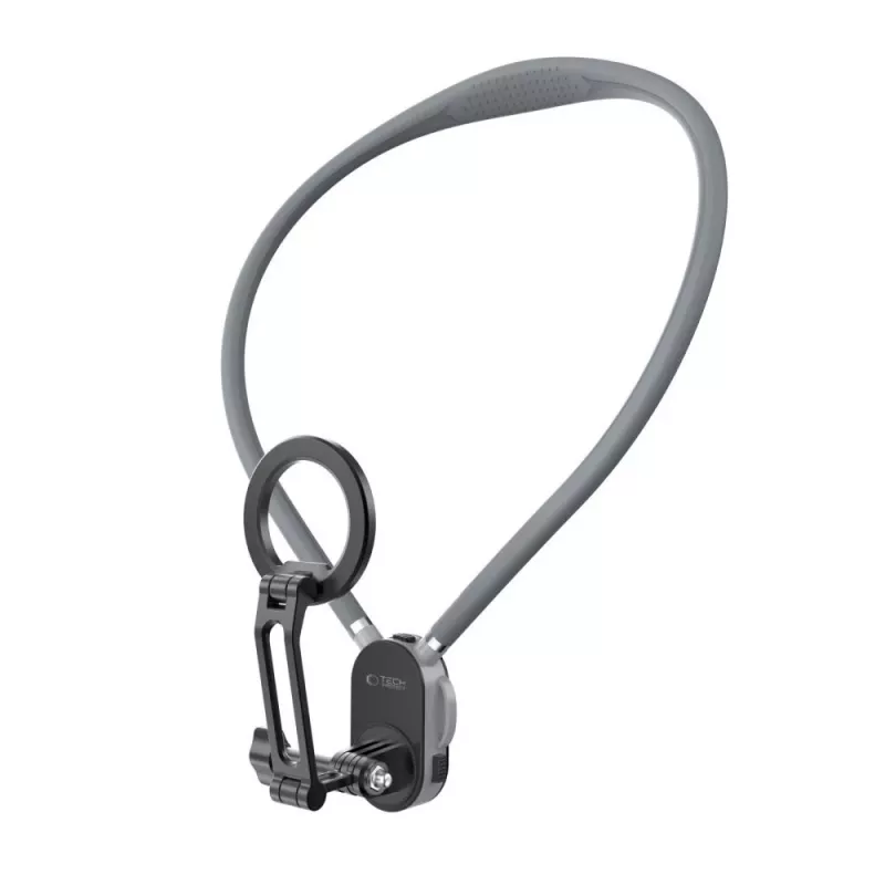 TECH-PROTECT AC200 magnetische MagSafe & GoPro & DJI nek houder crayon grey