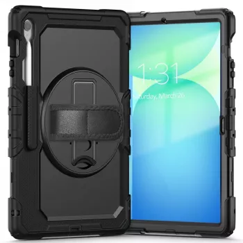 TECH-PROTECT SmartCase voor Samsung Galaxy Tab S10 FE+ zwart