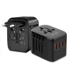 TECH-PROTECT TA200 reisadapter EU / UK / US / AU zwart