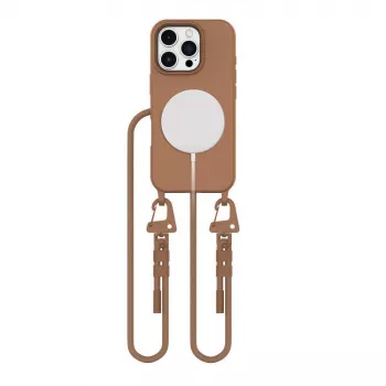 Tech-Protect Magnecklage MagSafe hoes voor iPhone 16 Pro Max bruin