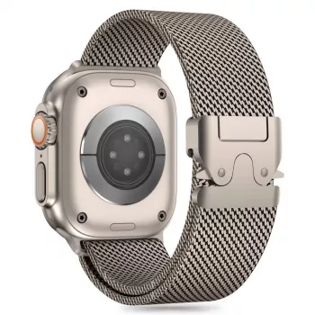 TECH-PROTECT Milano Apple Watch 8 / 9 / 10 / 11 / SE / Ultra (44 / 45 / 46 / 49 mm) titanium schakelarmband