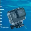 TECH-PROTECT GA200 waterdichte behuizing voor GoPro Hero 5 / 6 / 7 transparant