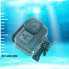 TECH-PROTECT GA200 waterdichte behuizing voor GoPro Hero 9 / 10 / 11 / 12 / 13 - transparant