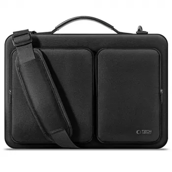 Tech-Protect Defender laptophoes 15-16 inch zwart