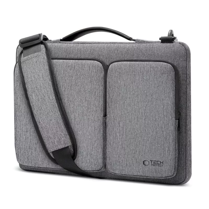Tech-Protect Defender laptoptas 15-16 inch grijs