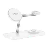 TECH-PROTECT QI15W-A45 3-in-1 Magnetic MagSafe draadloze oplader wit