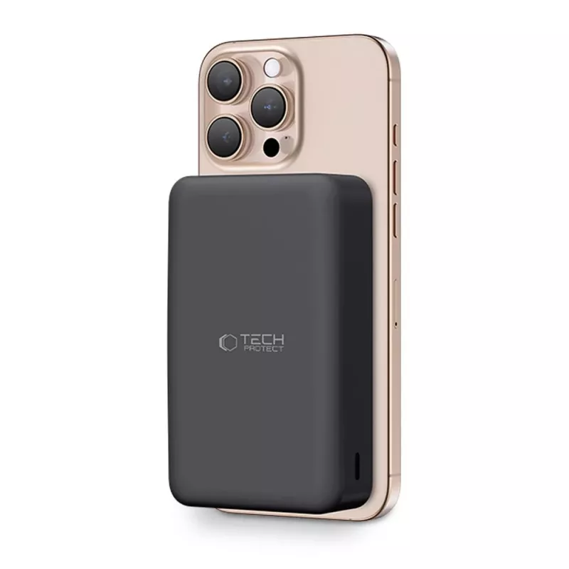 Tech-Protect PB12 LifeMag MagSafe 20000 mAh zwart