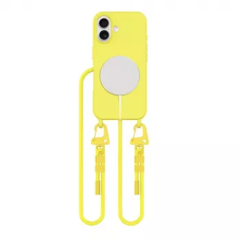 Tech-Protect Magnecklace MagSafe iPhone 16 geel