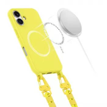 Tech-Protect Magnecklace MagSafe iPhone 16 geel