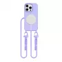 Tech-Protect Magnecklace MagSafe hoesje voor iPhone 16 Pro Max lavendel