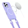 Tech-Protect Magnecklace MagSafe hoesje voor iPhone 16 Pro Max lavendel