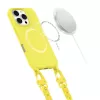 Tech-Protect Magnecklace MagSafe hoesje voor iPhone 16 Pro Max, geel