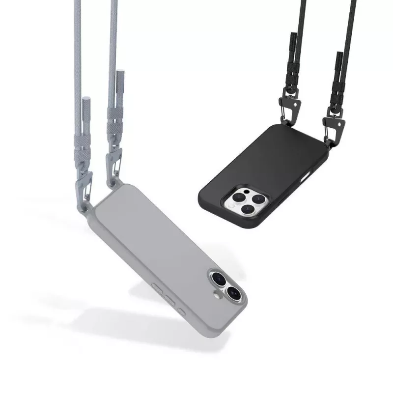 Tech-Protect Magnecklace MagSafe hoesje voor iPhone 12 / 12 Pro - grijs