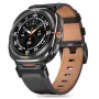 TECH-PROTECT DELTA PRO SAMSUNG GALAXY WATCH ULTRA 2024 / 2025 (47 MM) LEDER ZWART